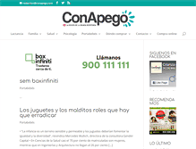 Tablet Screenshot of conapego.com
